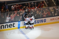 Marchand Gets Late Goal to Give Canada World Cup Championship