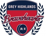 Grey Highlands Bravehearts logo